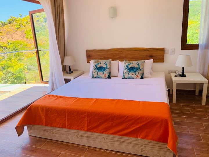 Terrasse Sur Lazio, Mont Plaisir, Praslin room 2 Serviced apartments