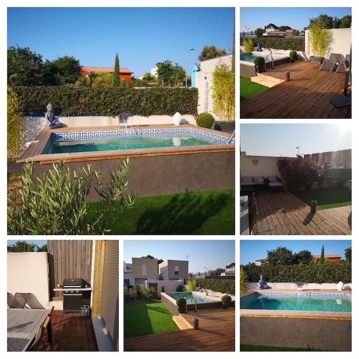 Superbe Maison Avec Piscine Privée - Juvignac