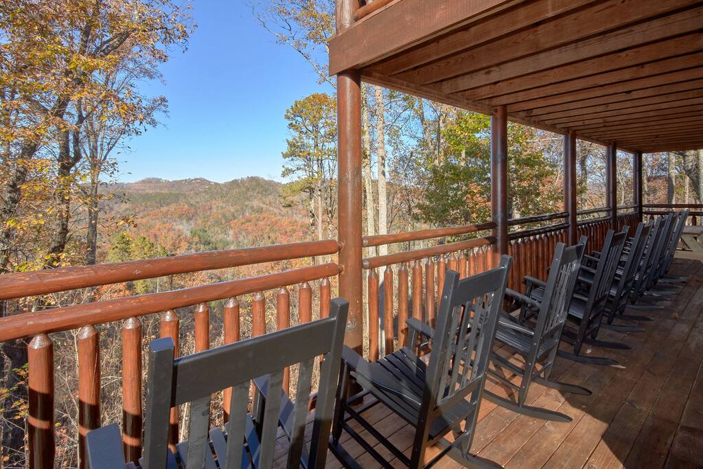 From the deck on main level