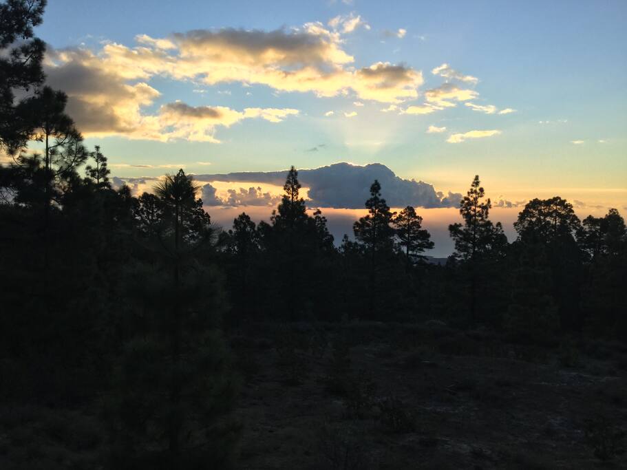 Sunset in El Contador