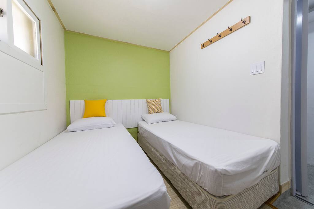 Twin room only for 1 person use