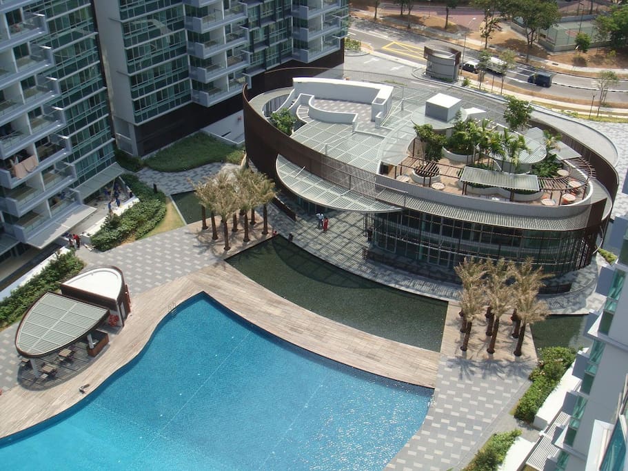 Main Swimming Pool & Guard House