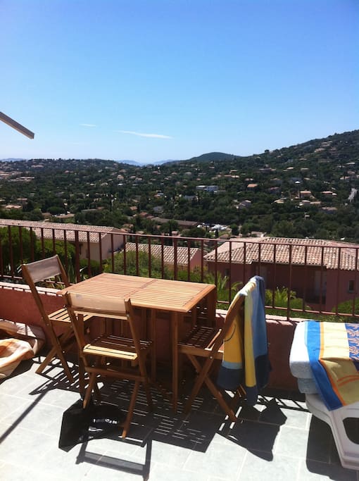 vue de la terrasse