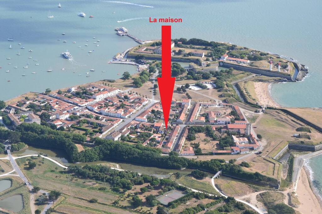Localisation dans le village