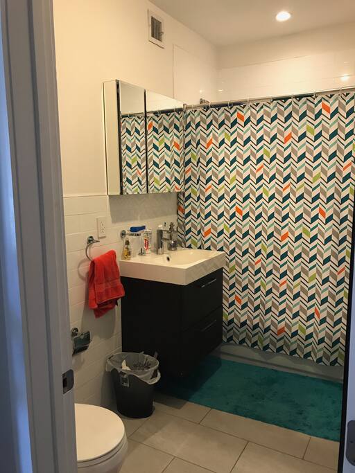Shared bathroom