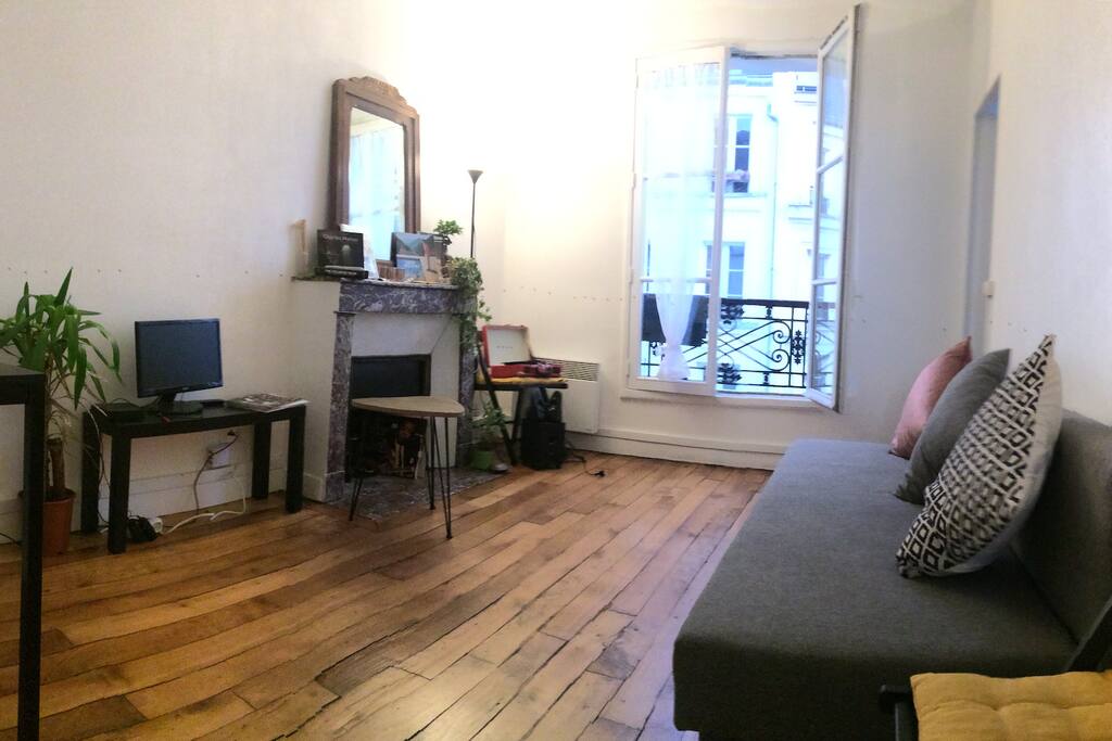 We have wifi and a good working TV. All the windows have double glass so there's no noise problems.