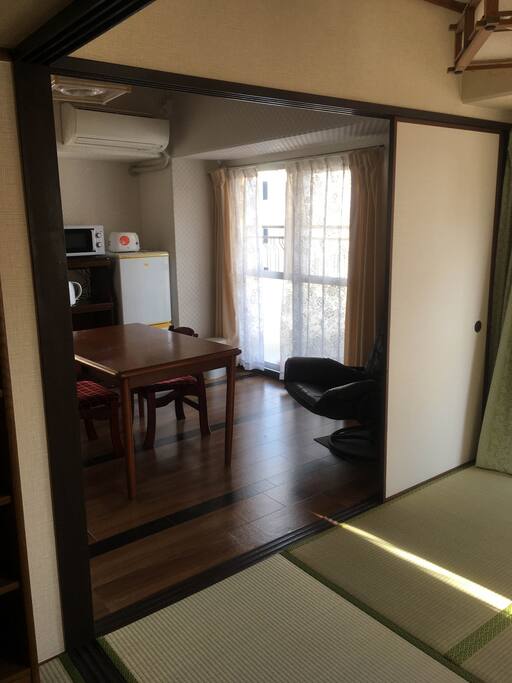 Séjour seen from the room