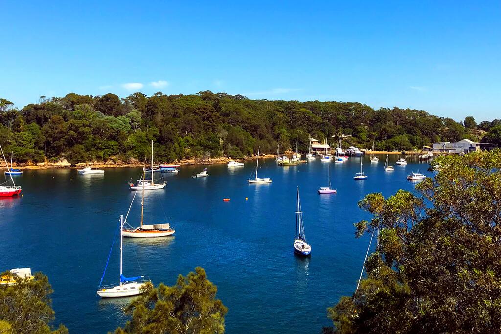 Stunning views of Berry's Bay from living room balcony