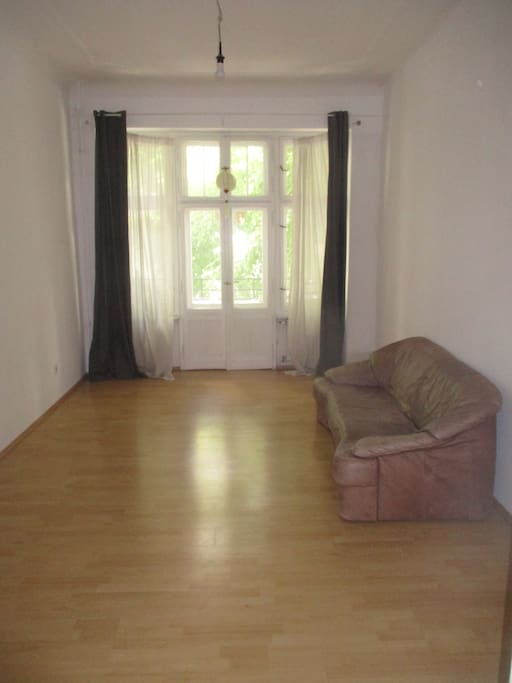 Room with balcony