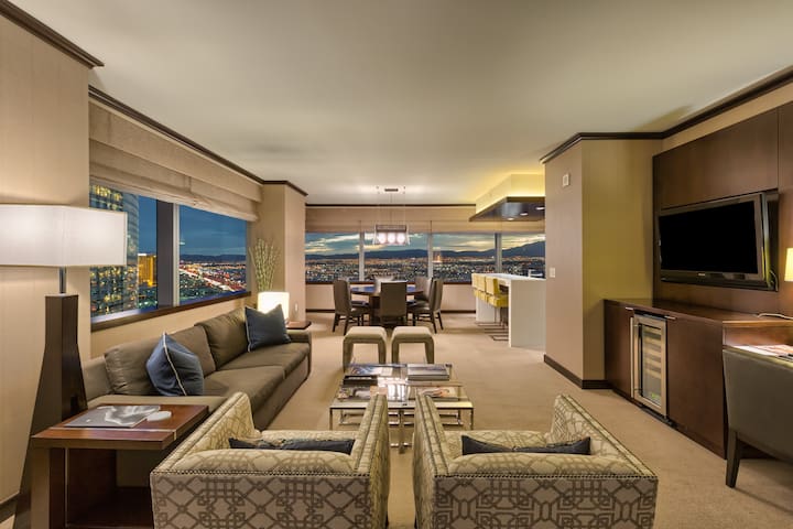 Vdara’s Biggest Penthouse!! 2+BR ★Jaw Drop Views!★