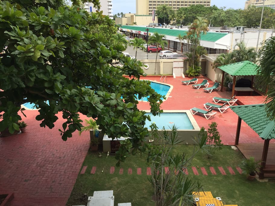 Enjoy your day at the pool or using BBQ facilities.