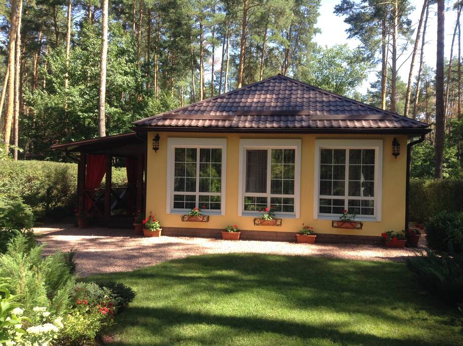 Дом летом