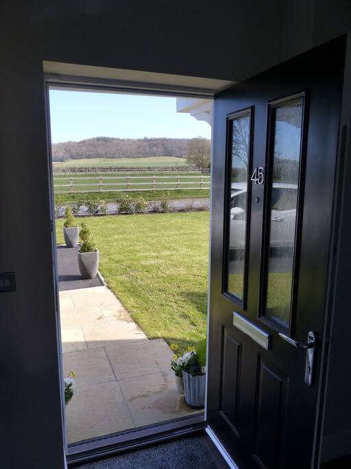 A welcome picturesque sight in the morning!