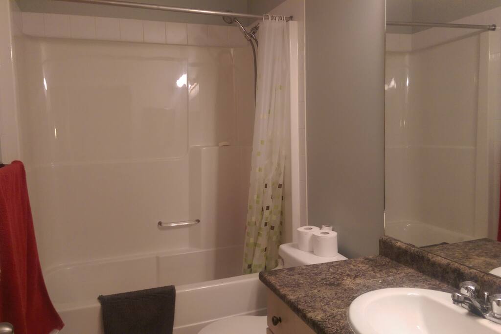 your private bathroom with bathtub :)