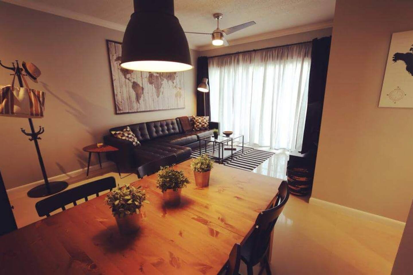 2 Bedroom Bath Apt West Hills Petit Valley Flats For In Dining And Living Area