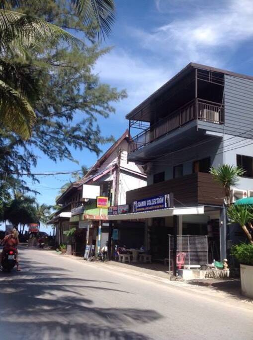 Near the Beach.