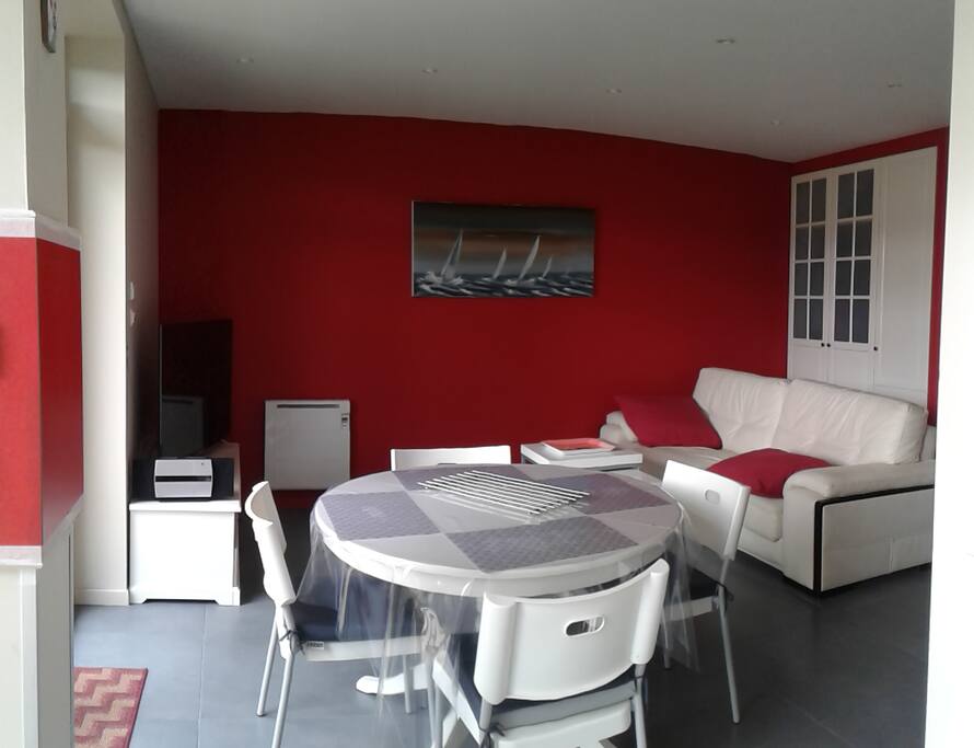 Salon et coin repas