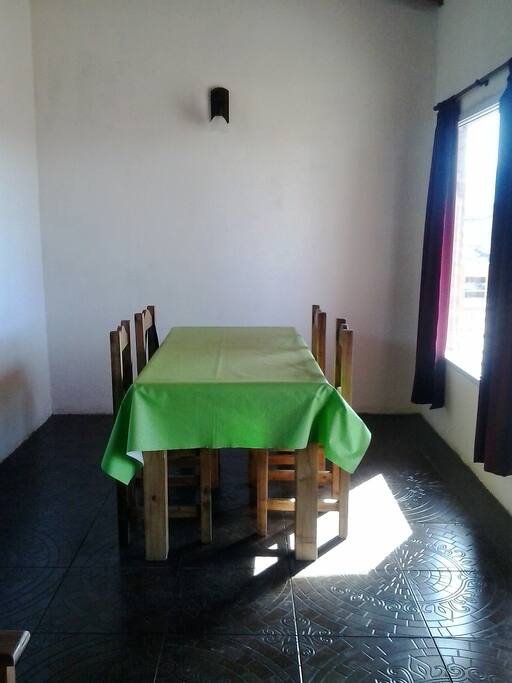 Comedor y sala de estar