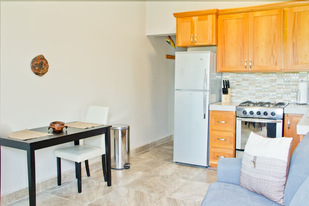 Kitchen and dining