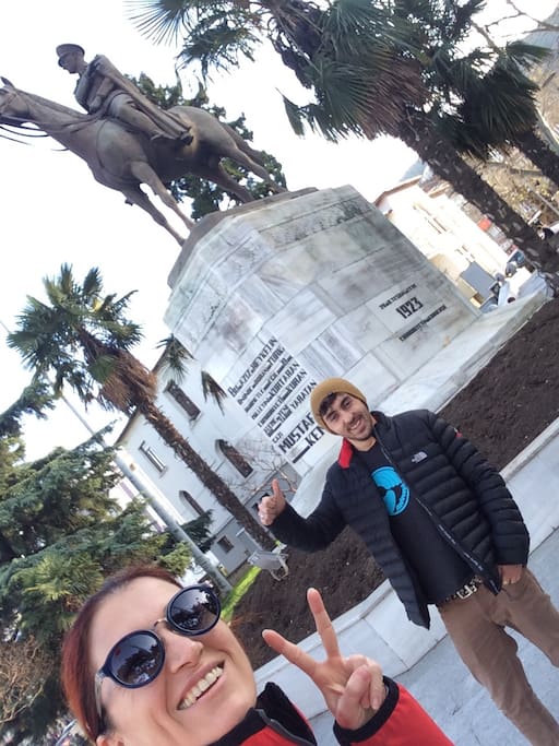 With Miguel/Heykel Atatürk Moseleum