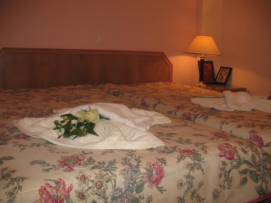 2nd room double bed
