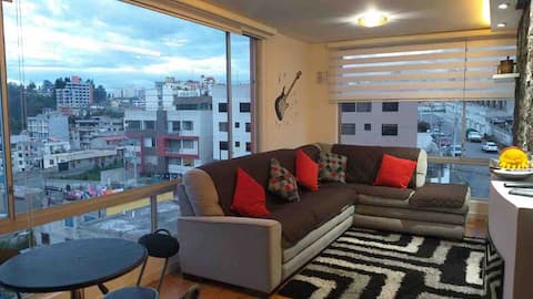 Suite 10 minutes from everything, departure to the airport.