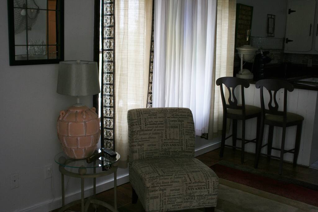 living area upstairs