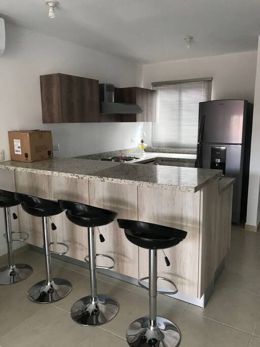 Cocina - Barra para desayunador
