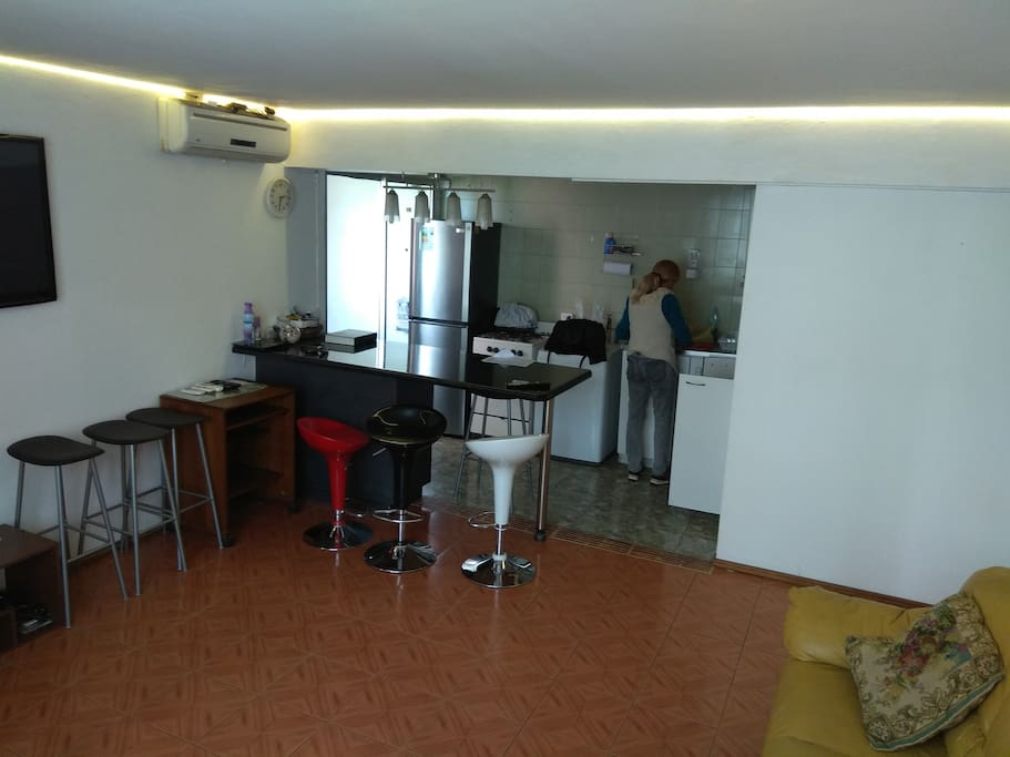 Livingroom/kitchen
