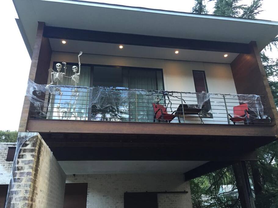 Balcony off second bedroom