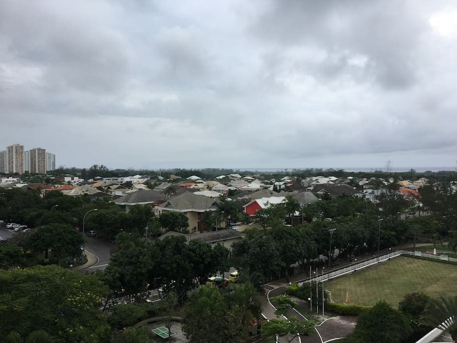 Todos os ambientes com vista livre para o mar.