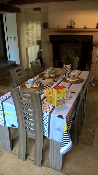 Salle à manger pour le petit déjeuner
