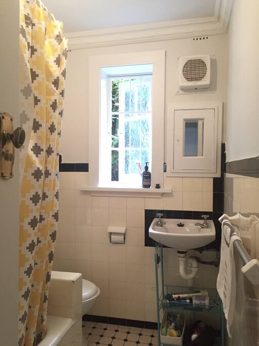 Bathroom (with deep bathtub)