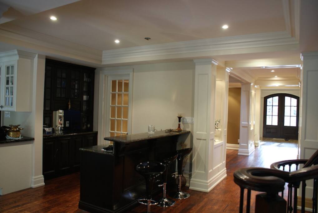 Main Floor Bar and entertainment Area