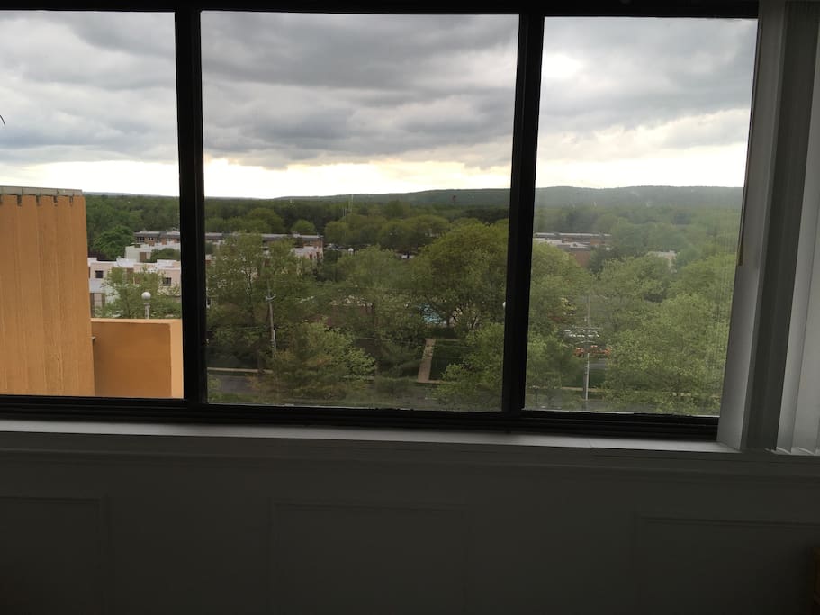 View of Sourland Preserve Mountain from Guest Bedroom