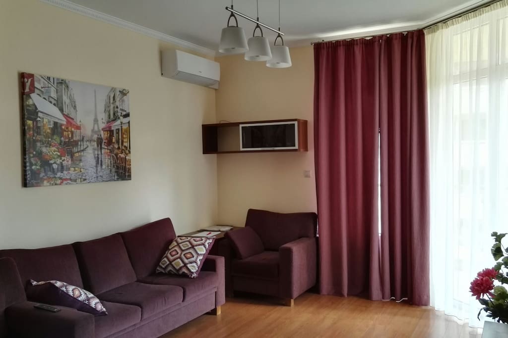 Leaving Room with sofa