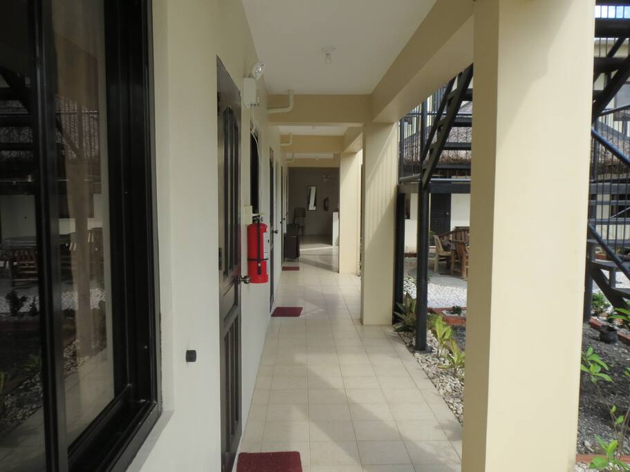 View from downstairs area