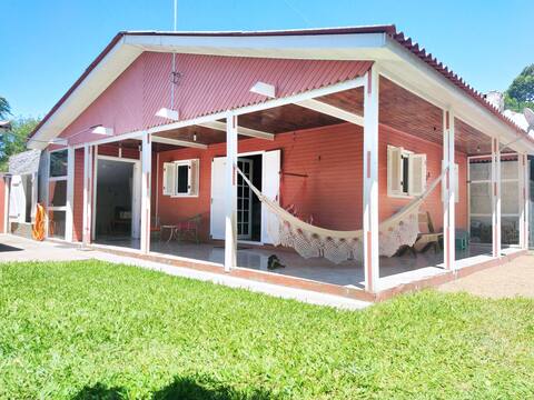House in Arambaré near the lagoon