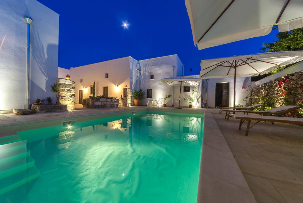 Piscina di sera