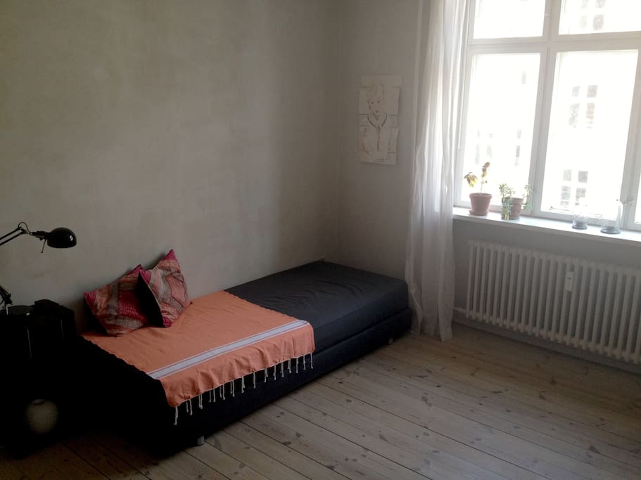 Spacious bedroom