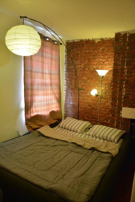 Well lit room for late night readings