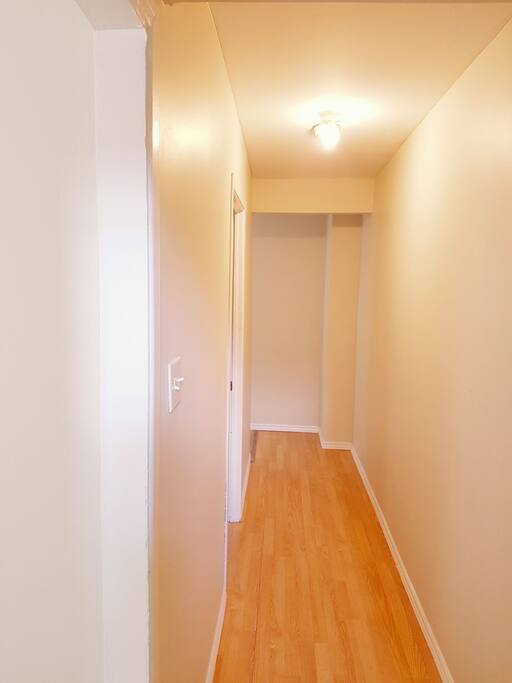 The hallway.