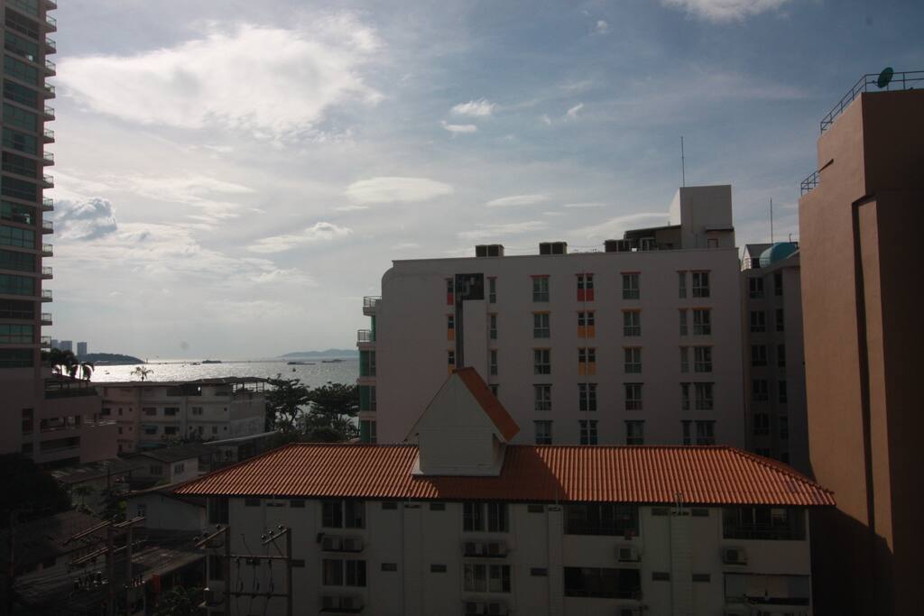 Room 507 view at balcony
