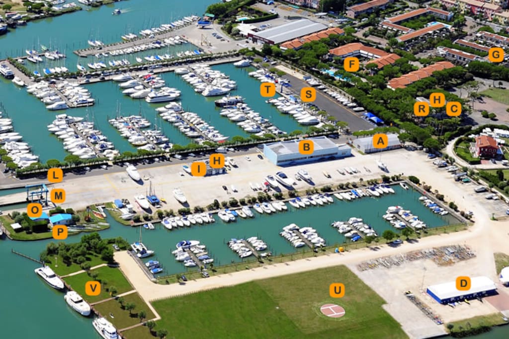 The apartment is in F AREA: "Villaggio Al Porticciolo"