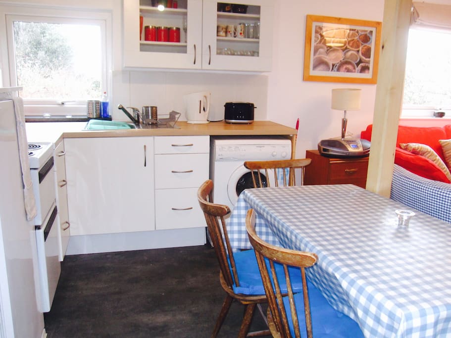 Trehanoo annexe Kitchen area