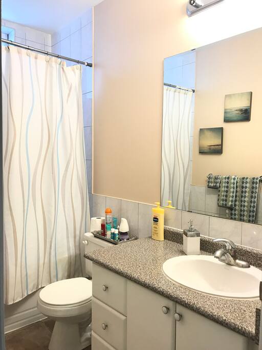 The bathroom