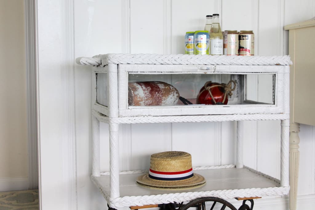 Our antique bar stand - feel free to use!