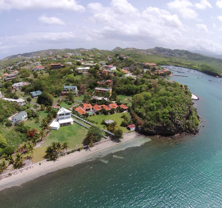 Aerial view of Kingfisher.