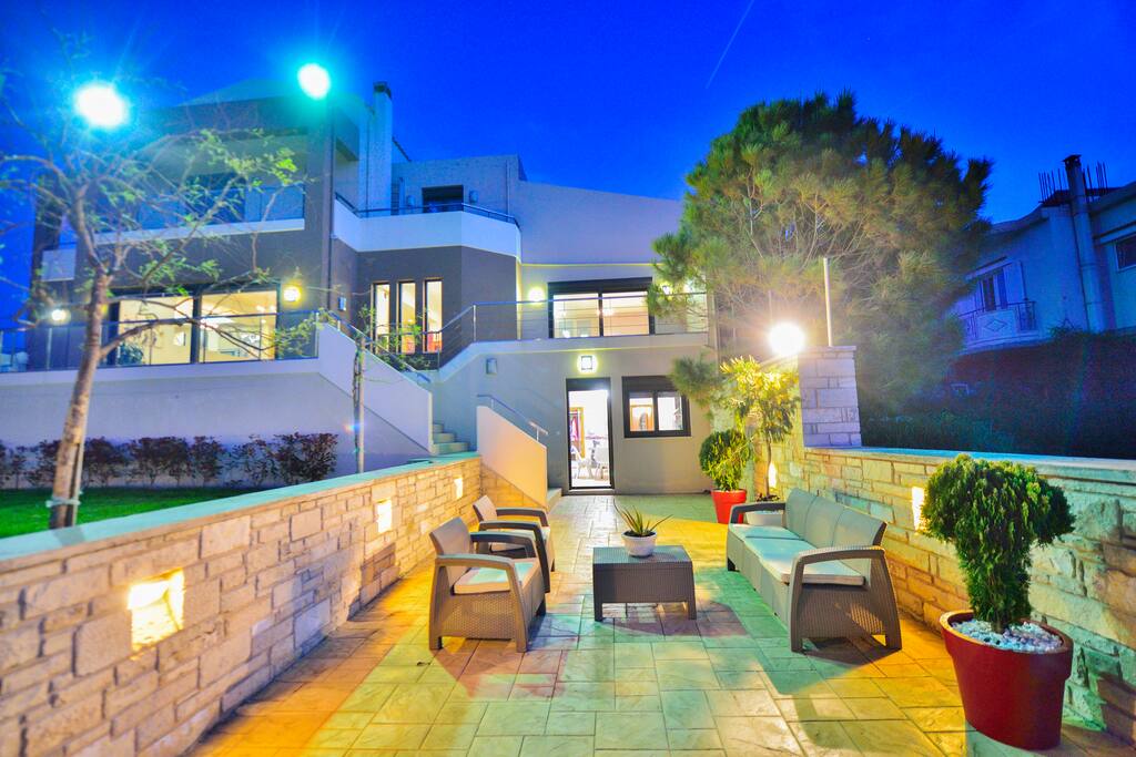 Building external area night