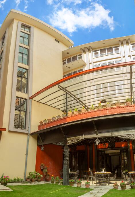 Inside view of hotel